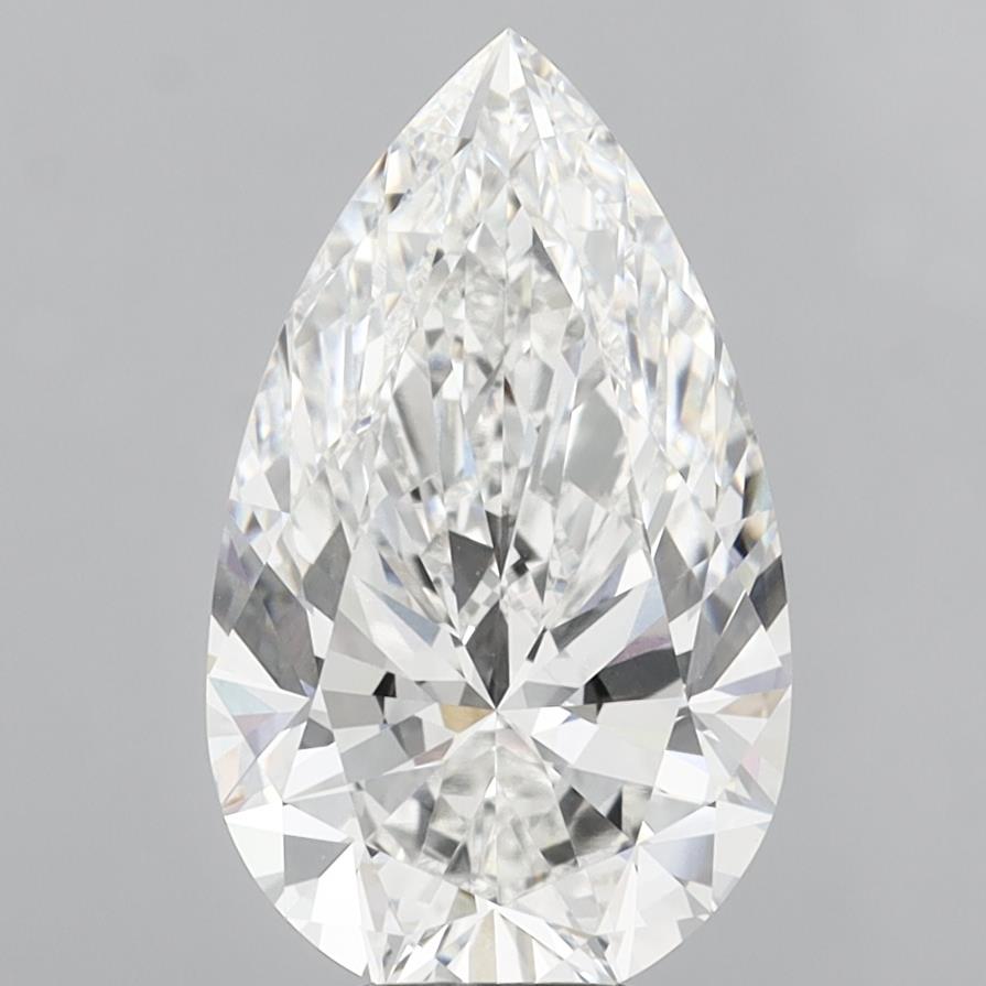 8.09 ct. pear Lab Grown Diamond front image