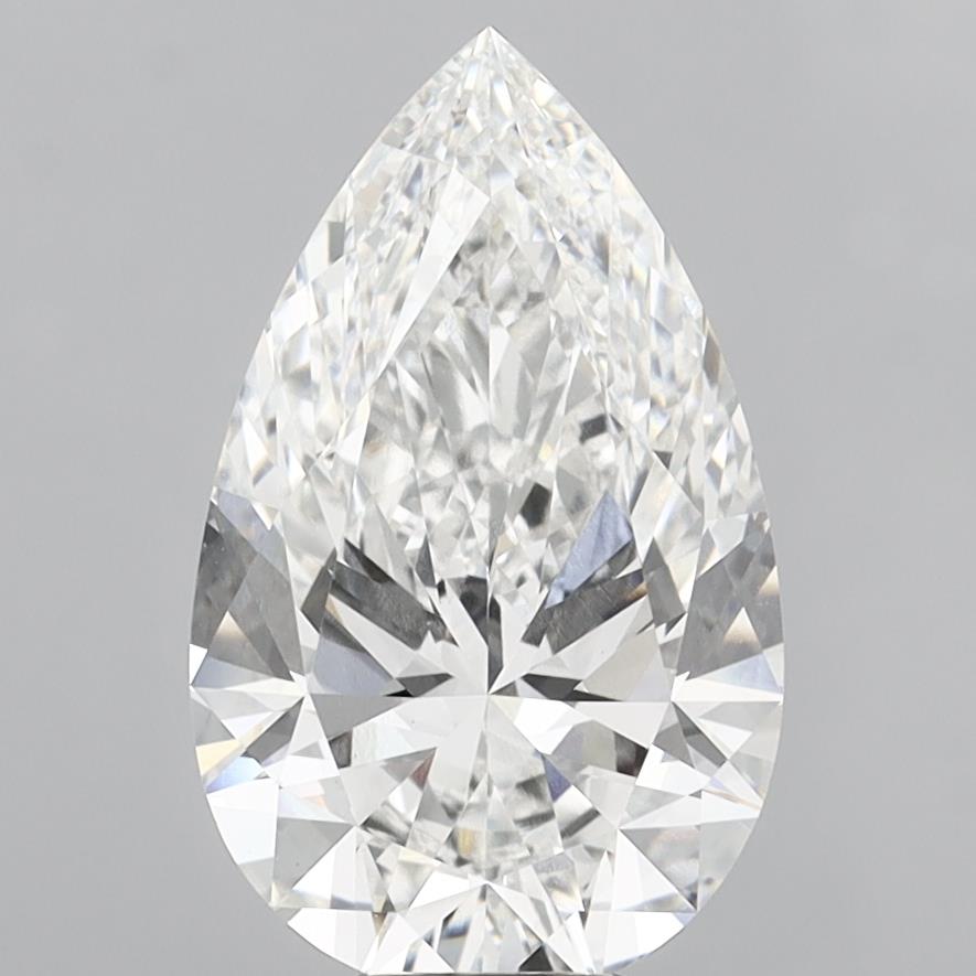 8.10 ct. pear Lab Grown Diamond front image