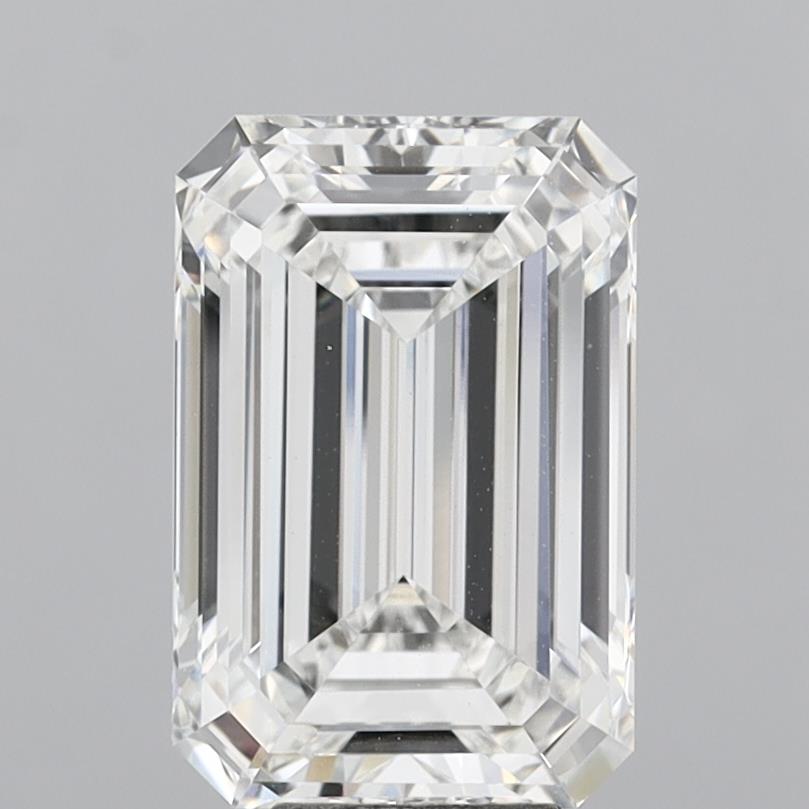 8.10 ct. emerald Lab Grown Diamond front image
