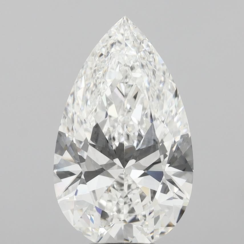 6.08 ct. pear Lab Grown Diamond front image
