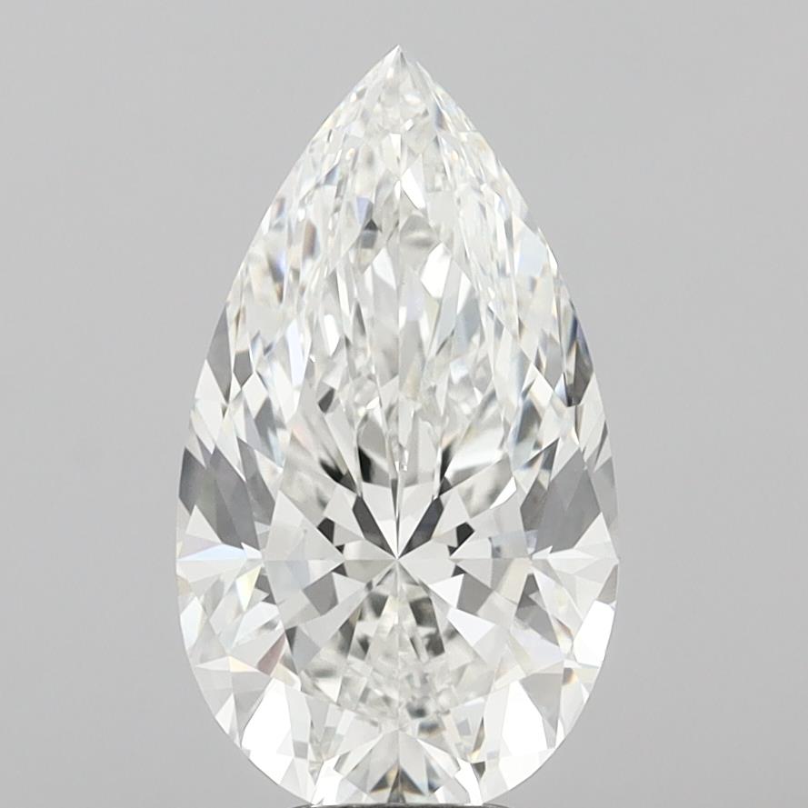 7.03 ct. pear Lab Grown Diamond front image