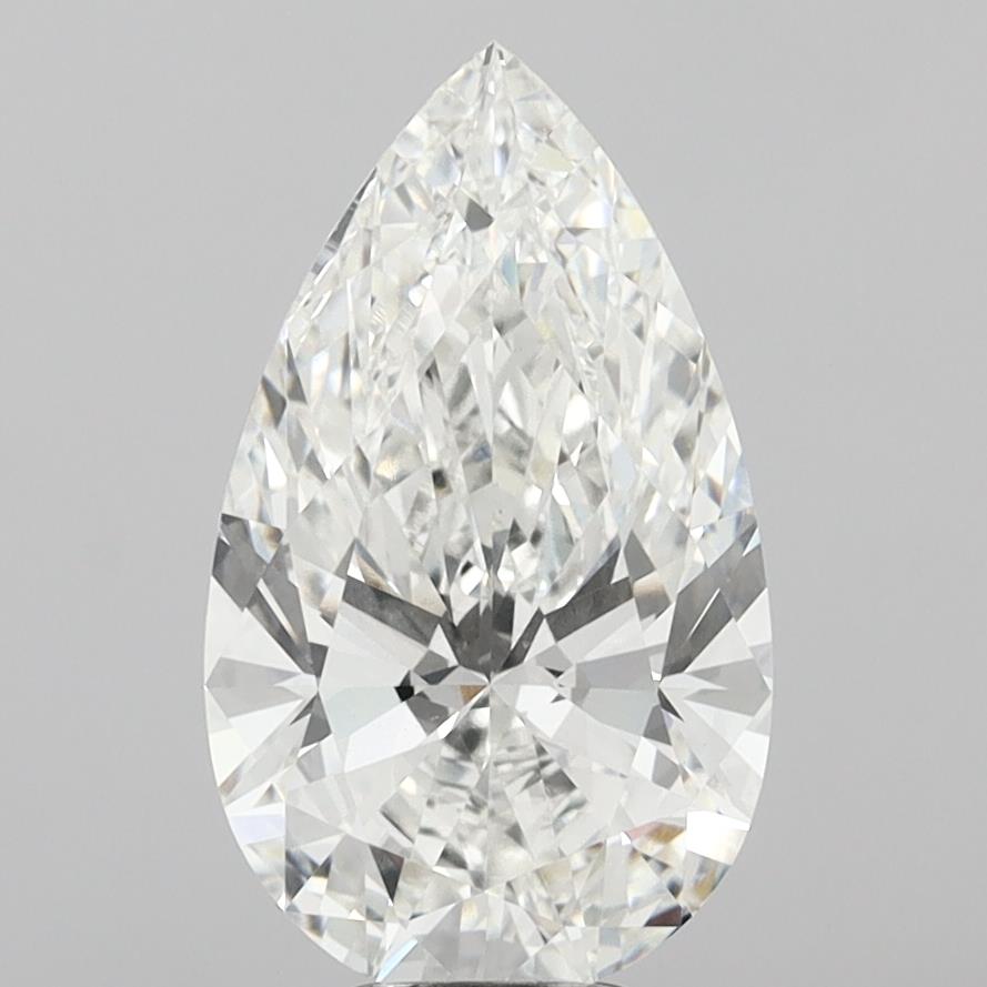 7.07 ct. pear Lab Grown Diamond front image