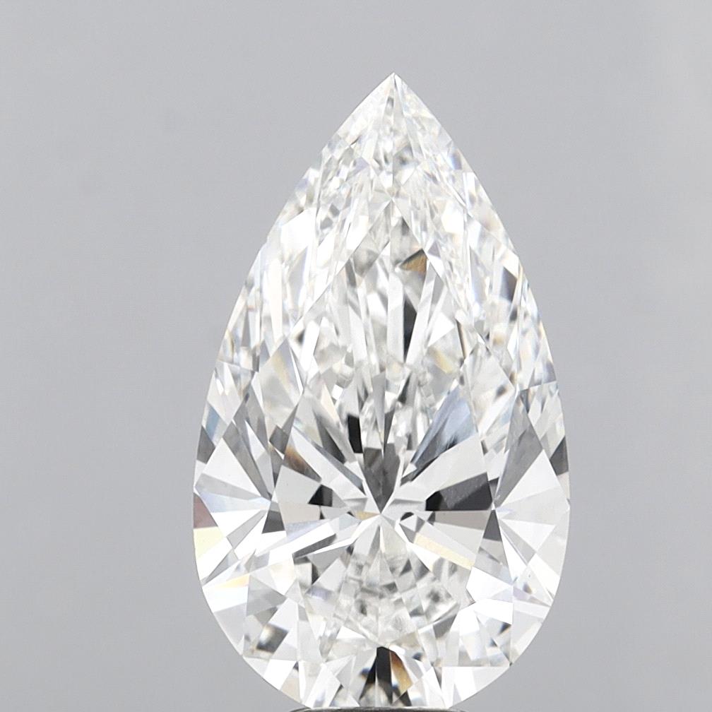 8.08 ct. pear Lab Grown Diamond front image