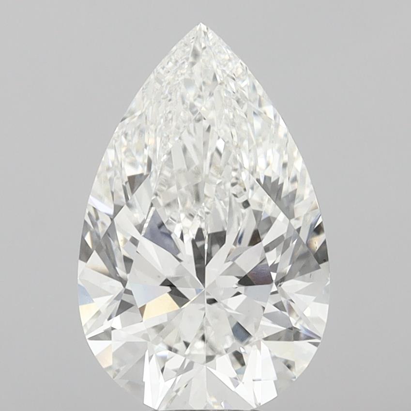 7.08 ct. pear Lab Grown Diamond front image