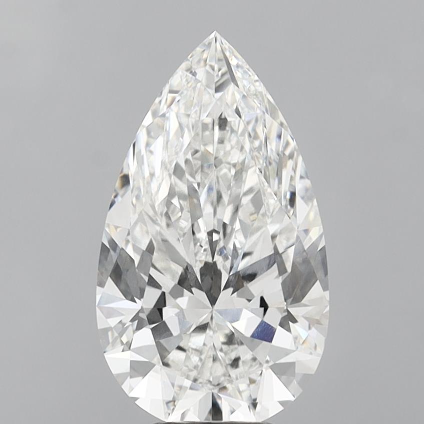 5.55 ct. pear Lab Grown Diamond front image