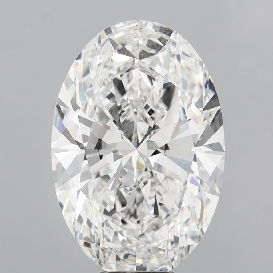 9.49 ct. oval Lab Grown Diamond front image