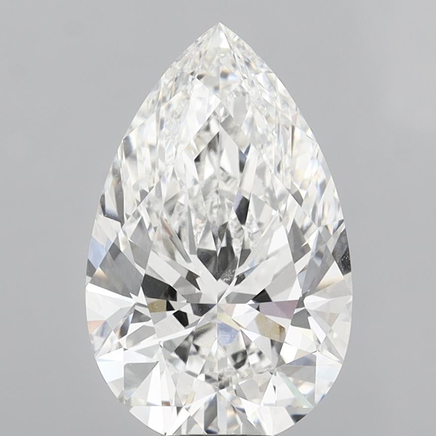 8.09 ct. pear Lab Grown Diamond front image