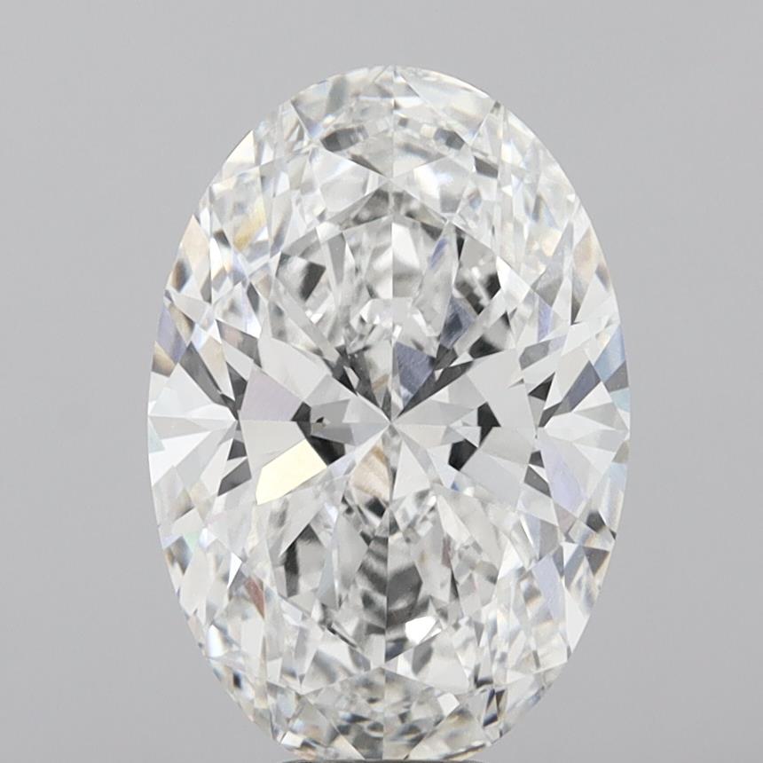 8.08 ct. oval Lab Grown Diamond front image