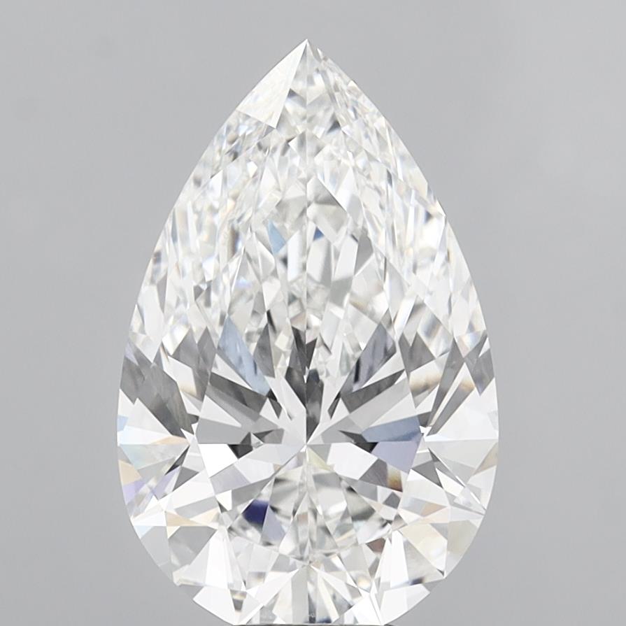 8.02 ct. pear Lab Grown Diamond front image