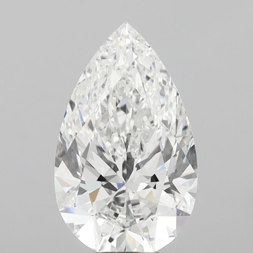 6.05 ct. pear Lab Grown Diamond front image