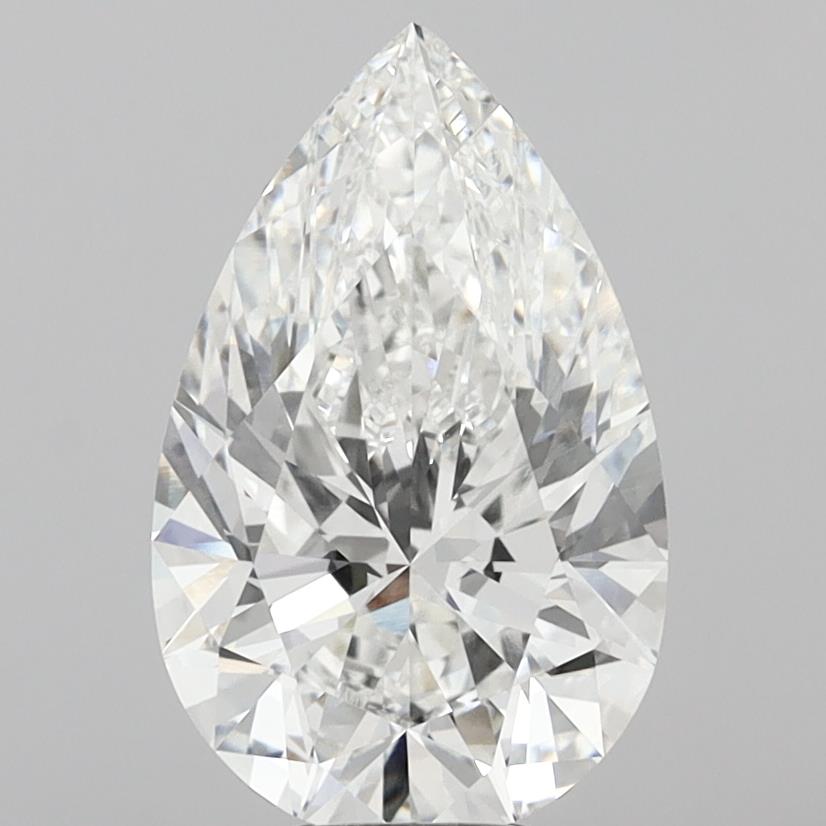 7.08 ct. pear Lab Grown Diamond front image