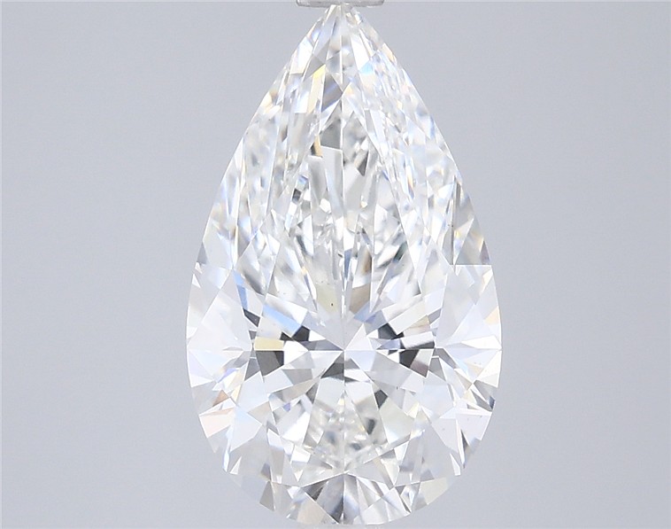 3.05 carat f VS1 EX Cut IGI pear diamond