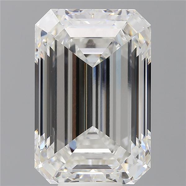 12.09 ct. emerald Lab Grown Diamond front image