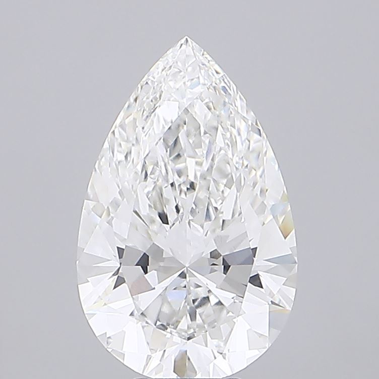 8.03 ct. pear Lab Grown Diamond front image