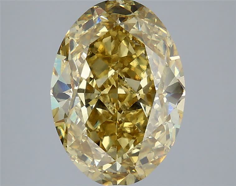 5.10 ct. oval Lab Grown Diamond front image