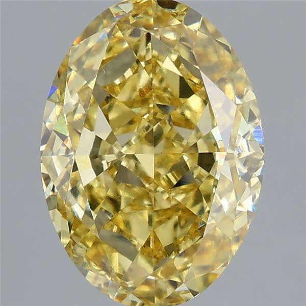 5.59 ct. oval Lab Grown Diamond front image
