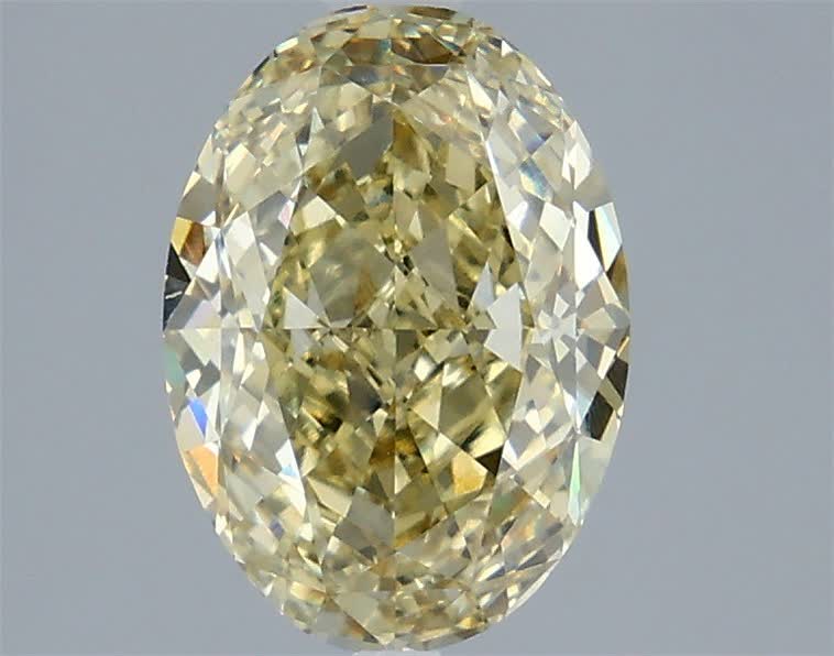 3.09 ct. oval Lab Grown Diamond front image