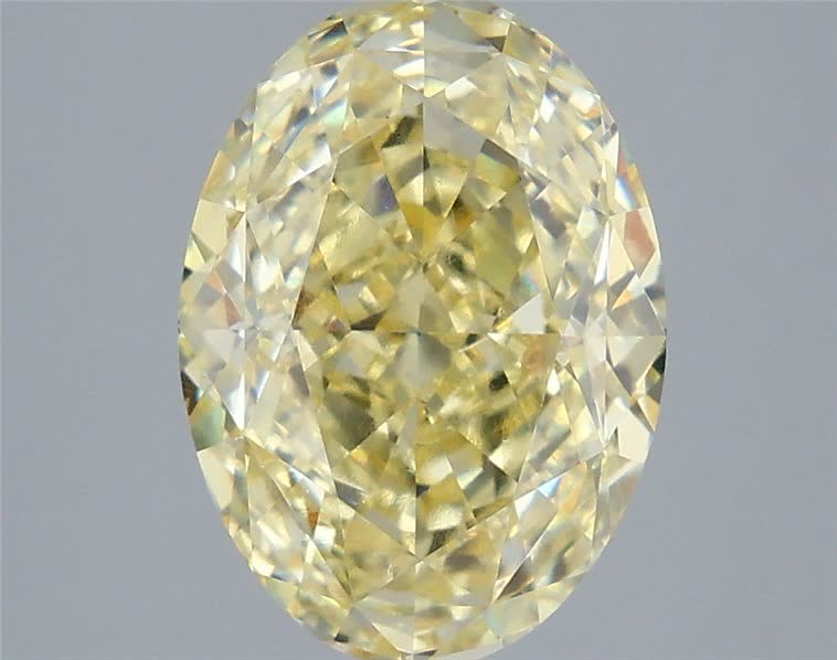 3.08 ct. oval Lab Grown Diamond front image