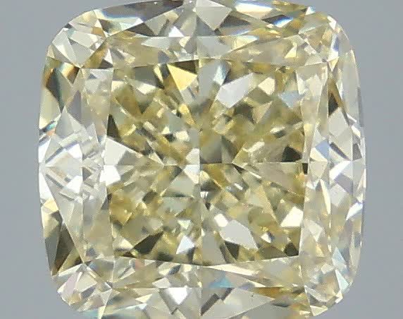 3.08 ct. cushion Lab Grown Diamond front image