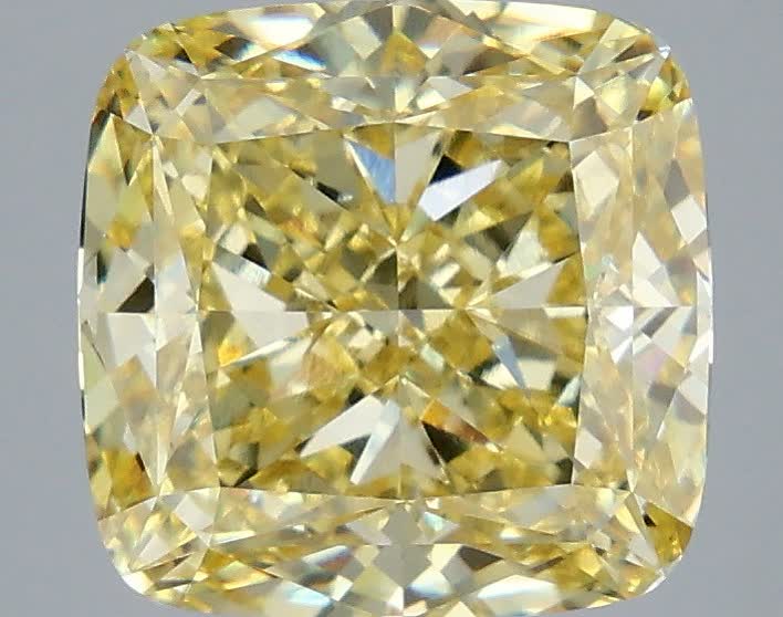 4.60 ct. cushion Lab Grown Diamond front image