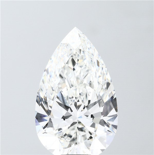 14.06 ct. pear Lab Grown Diamond front image