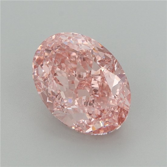 3.10 ct. oval Lab Grown Diamond front image
