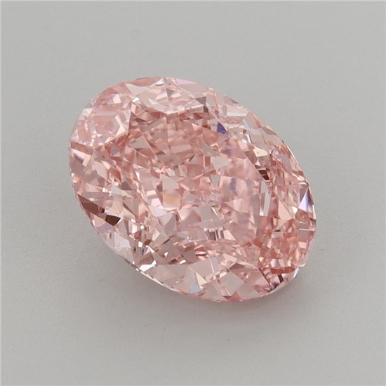 3.08 ct. oval Lab Grown Diamond front image