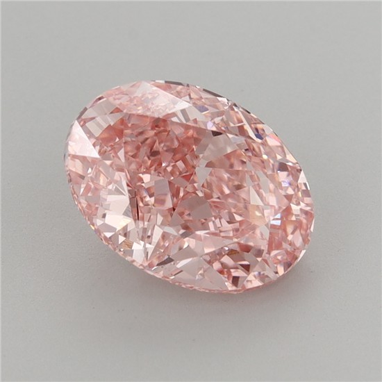 3.02 ct. oval Lab Grown Diamond front image