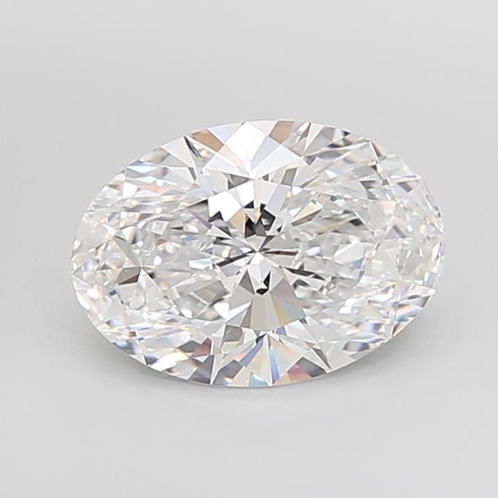 5.13 ct. oval Lab Grown Diamond front image