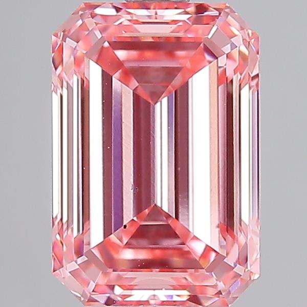 2.56 ct. emerald Lab Grown Diamond front image