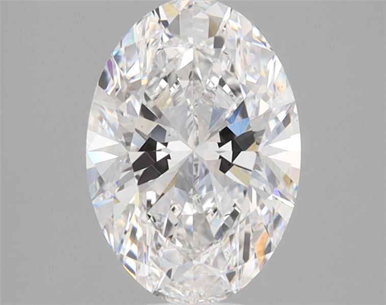 1.56 ct. oval Lab Grown Diamond front image