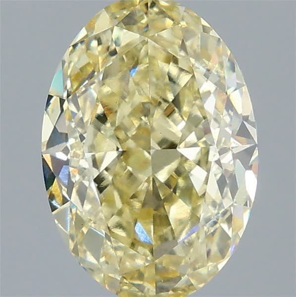 3.04 ct. oval Lab Grown Diamond front image
