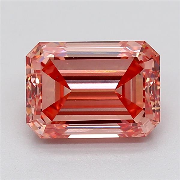 2.14 ct. emerald Lab Grown Diamond front image