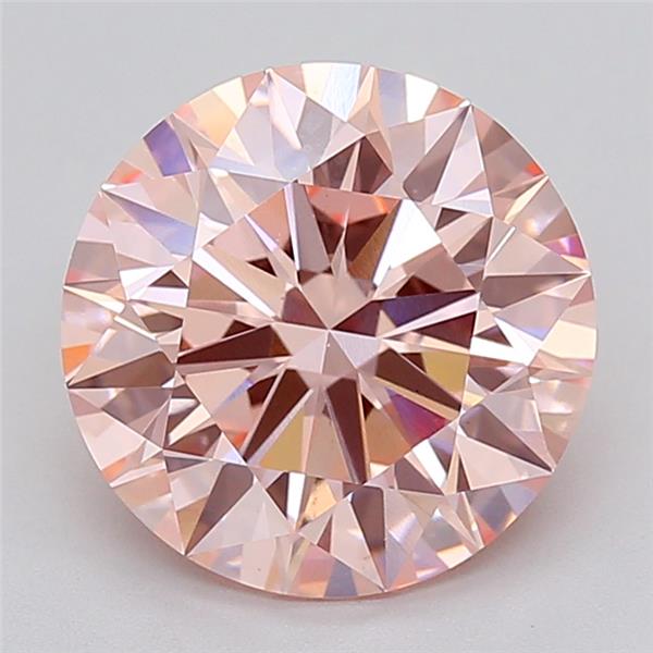 5.10 ct. round Lab Grown Diamond front image