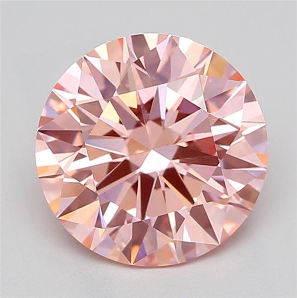 3.10 ct. round Lab Grown Diamond front image