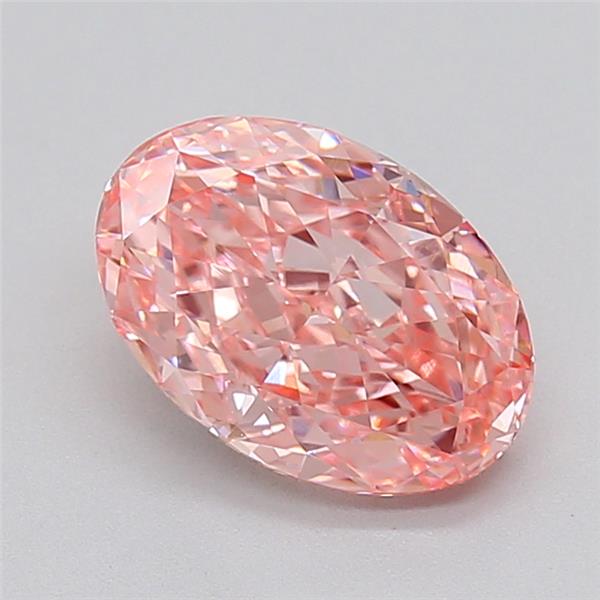 2.06 ct. oval Lab Grown Diamond front image