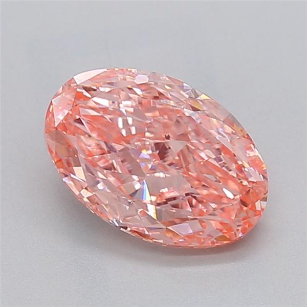 2.07 ct. oval Lab Grown Diamond front image