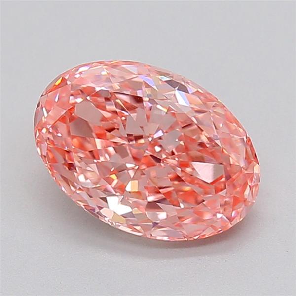 2.06 ct. oval Lab Grown Diamond front image