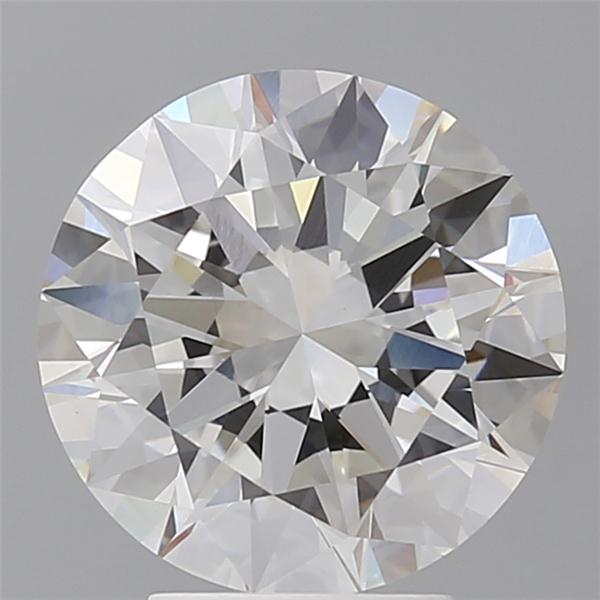 3.94 ct. round Lab Grown Diamond front image
