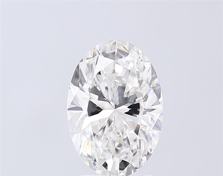 2.02 carat f VVS2 EX Cut IGI oval diamond