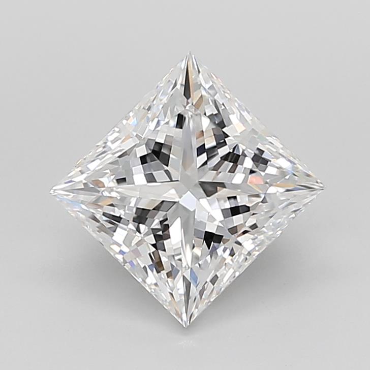 4.30 ct. princess Lab Grown Diamond front image