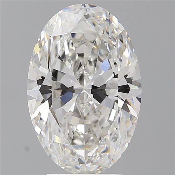 4.02 ct. oval Lab Grown Diamond front image