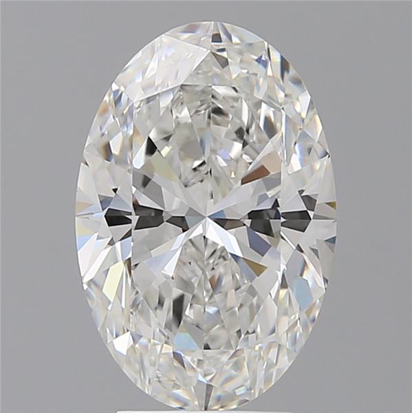 4.07 ct. oval Lab Grown Diamond front image
