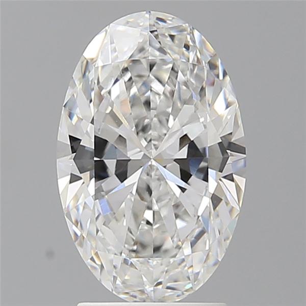2.59 ct. oval Lab Grown Diamond front image