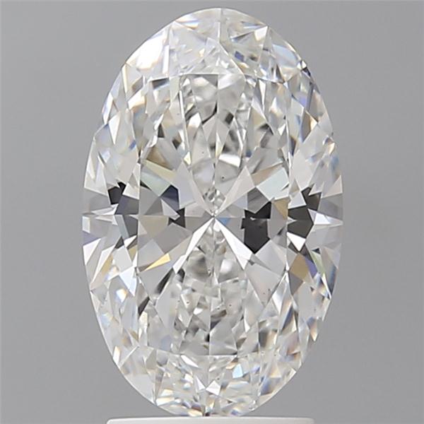 2.53 ct. oval Lab Grown Diamond front image