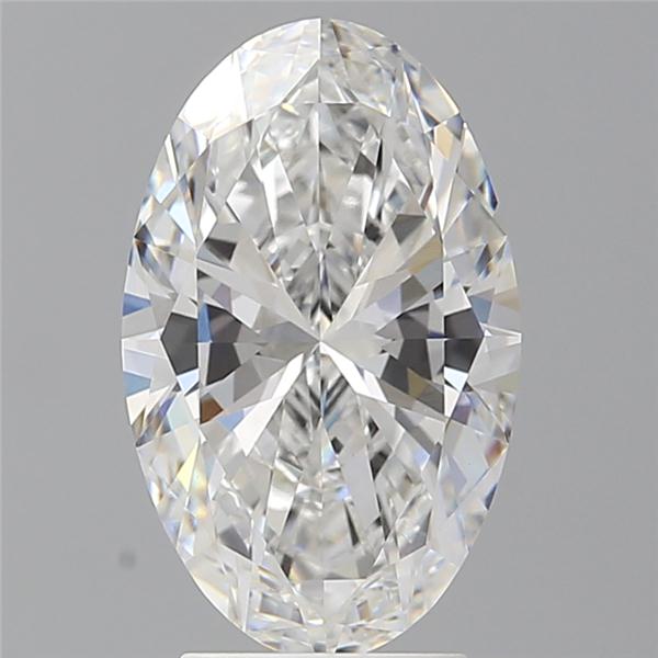 3.51 ct. oval Lab Grown Diamond front image