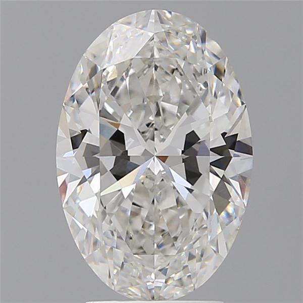 3.54 ct. oval Lab Grown Diamond front image