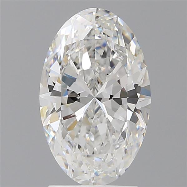 2.58 ct. oval Lab Grown Diamond front image