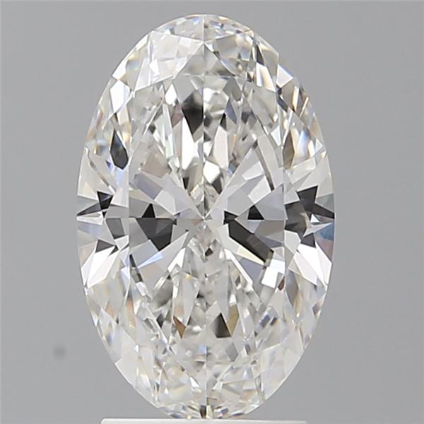2.51 ct. oval Lab Grown Diamond front image