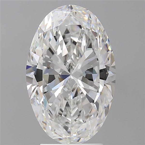 3.60 ct. oval Lab Grown Diamond front image